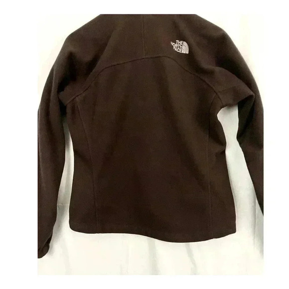 The North Face WindWall Jacket SMALL Brown Full Zip Women's - Picture 7 of 10